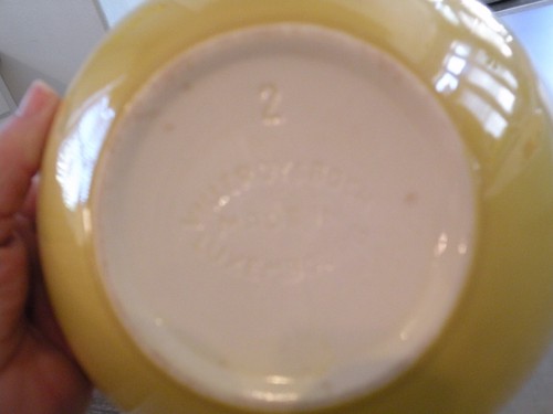 Vintage Villeroy & Boch Luxembourg Vegetable Serving Bowl Yellow Size 2 - Picture 5 of 6