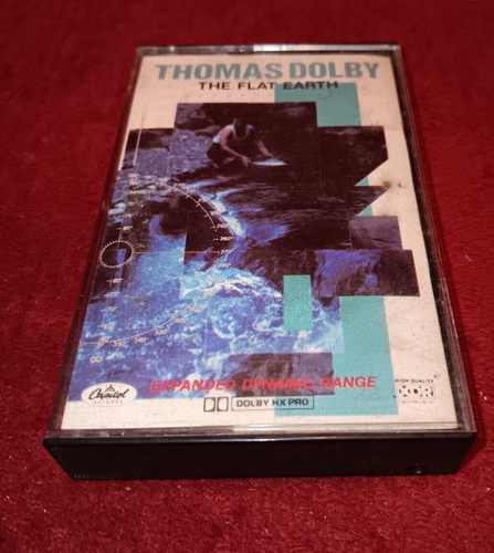 THOMAS DOLBY THE FLAT EARTH VINTAGE 1984 CASSETTE USED Tested Read