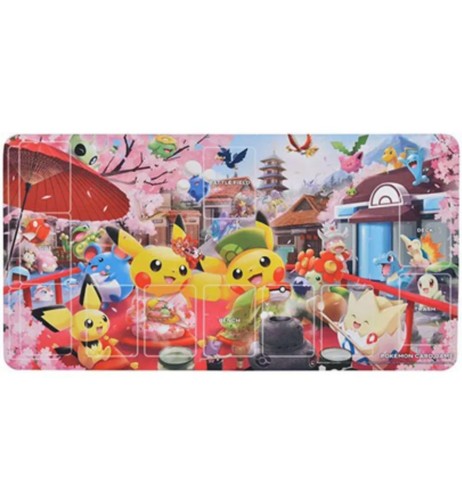Pokemon Card Game Rubber Play Mat Pokemon Center Kyoto Renewal Commemoration Ebay