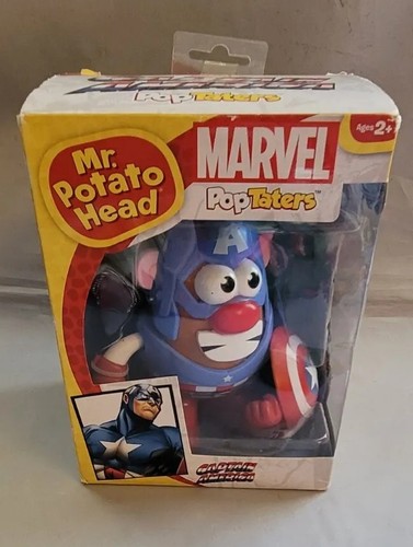 Captain America Mr. Potato Head Poptaters Collectors Edition Unopened Retired - 第 1/6 張圖片