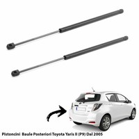 2 Gasfedern Kolben Portelone GepäCk FüR Toyota Yaris Iii (P13) 2010