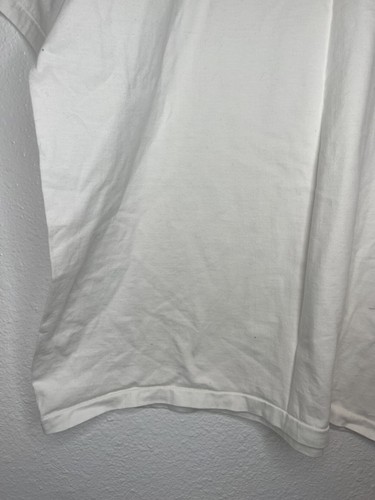 Vintage Valentino Intimo Crew Neck Single Stitch T shirt White V symbol One size - Picture 14 of 19
