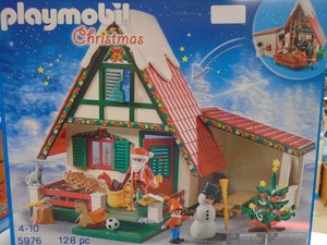 playmobil santa house