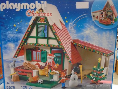 playmobil christmas house