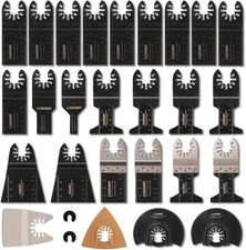 Outil Multifonction Saw Blades Accessoires Kit 28 Pcs Oscillants Lame de scie...