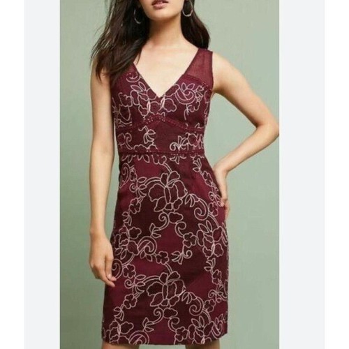 Anthropologie by Moulinette Soeurs Ariana Spitzenkleid Gr. 6