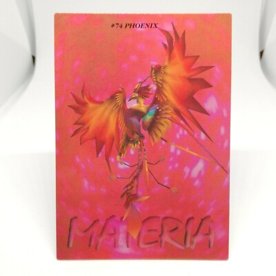 Phoenix No.74 Final Fantasy VII Karte Dass Masters 1ST Edition JAPAN SQUARE