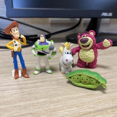 TOY STORY Narabunde 3 Gashapon 6 types capsule toys Woody Buzz