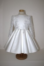 Abito Battesimo cerimonia  matrimonio bambina,98 cm ,3 anni
