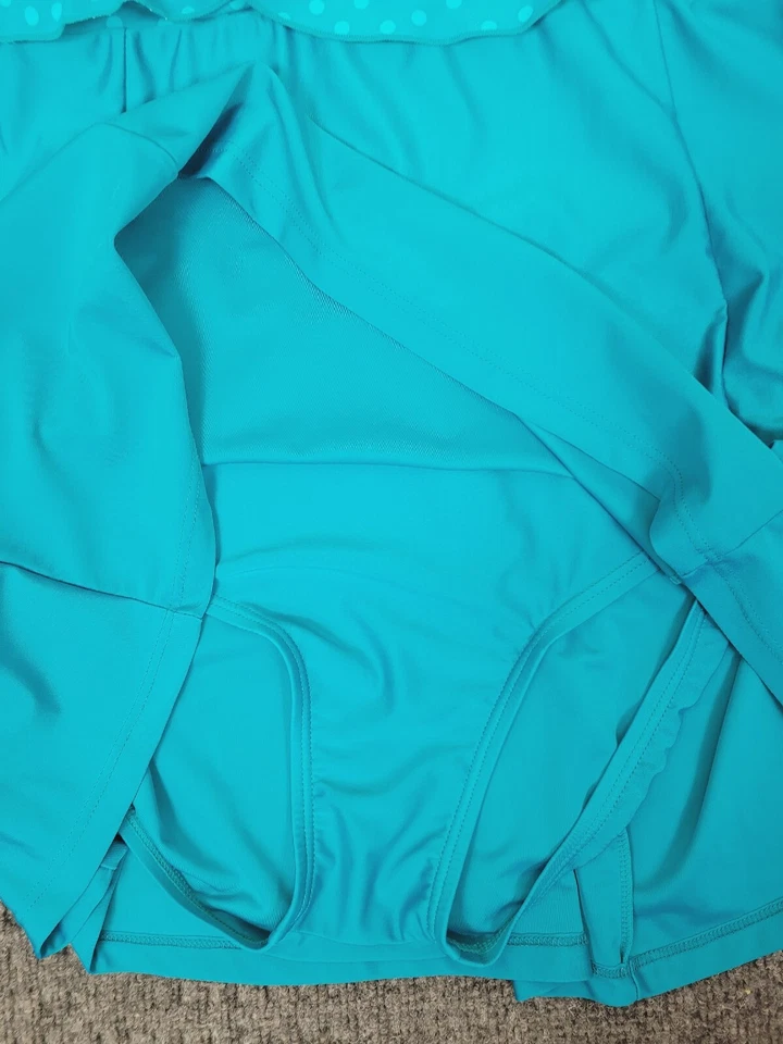 NOVO maiô Liz Claiborne New York com babados peça única tamanho 22W - Imagem 3 de 4