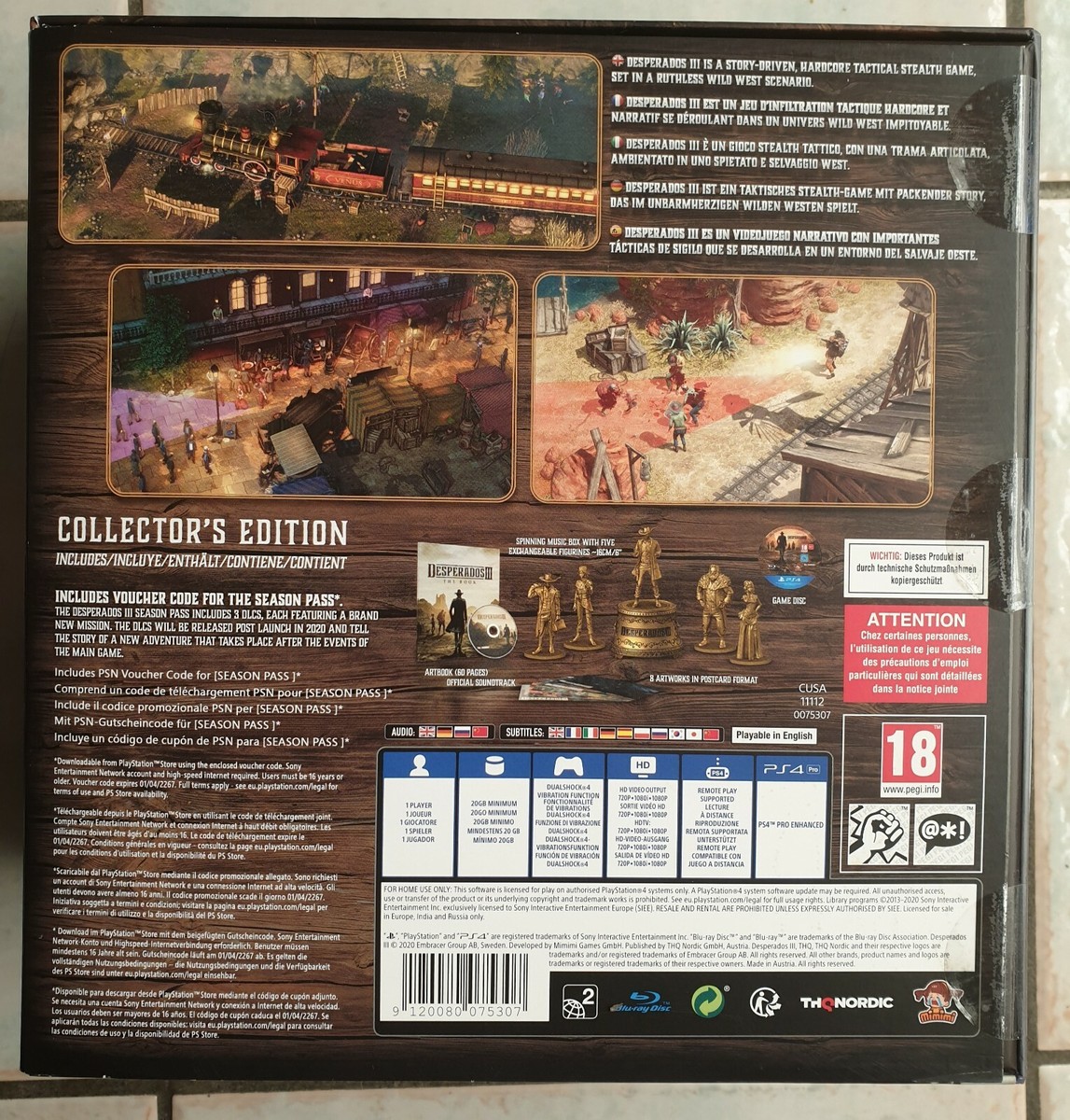Desperados 3 collectors edition - PS4 : Référence Gaming