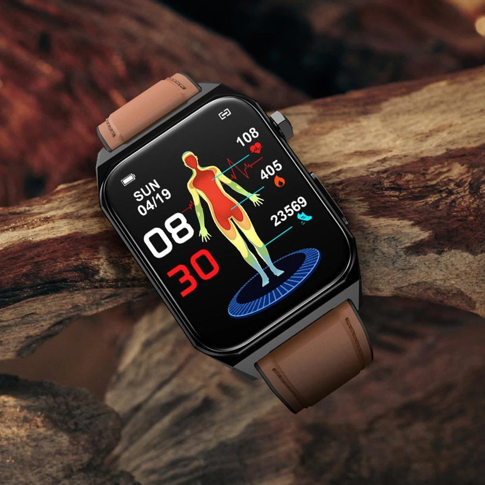 Treatment Smart Watch Heart Rate Blood Pressure Health Tracker