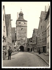 Photo, Fam. a. Mittweida, Bayernurlaub, Rothenburg o.d. Tauber, 1936, h, 5026...