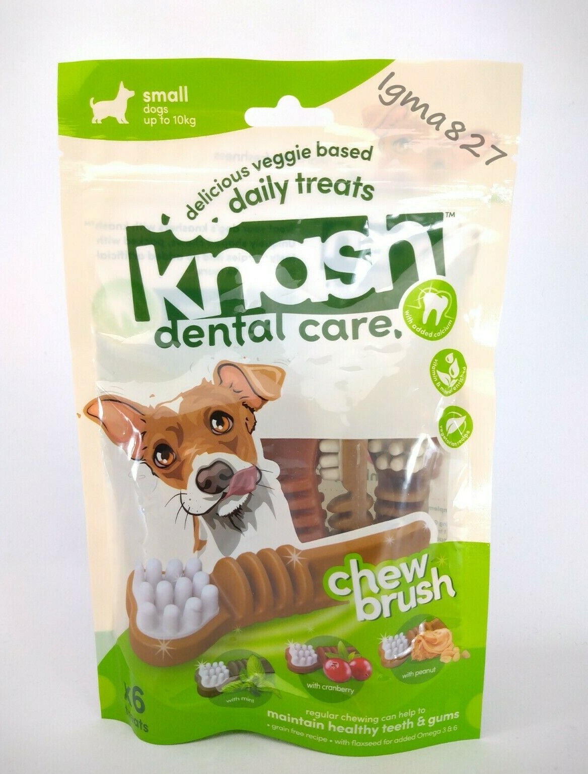 Knash Dog Dental Care Veggie Based Daily Treats Healthy Teeth & Gums eBay
