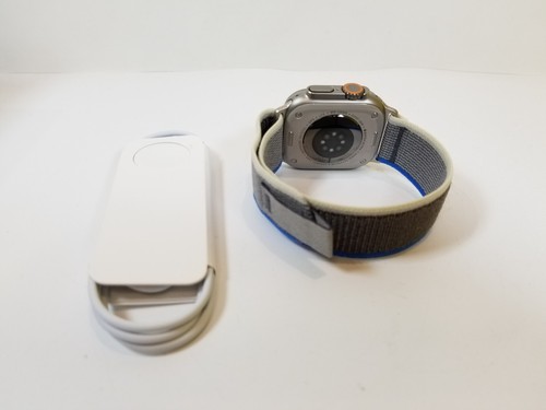 Apple Watch Ultra GPS y celular 49 mm titanio Trail Alpine Loop océano excelente - Imagen 60 de 69