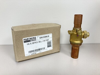 Nordyne, Partners Choice  OEM Refrigerant Ball Valve, 7/8''port  P/N - 663963