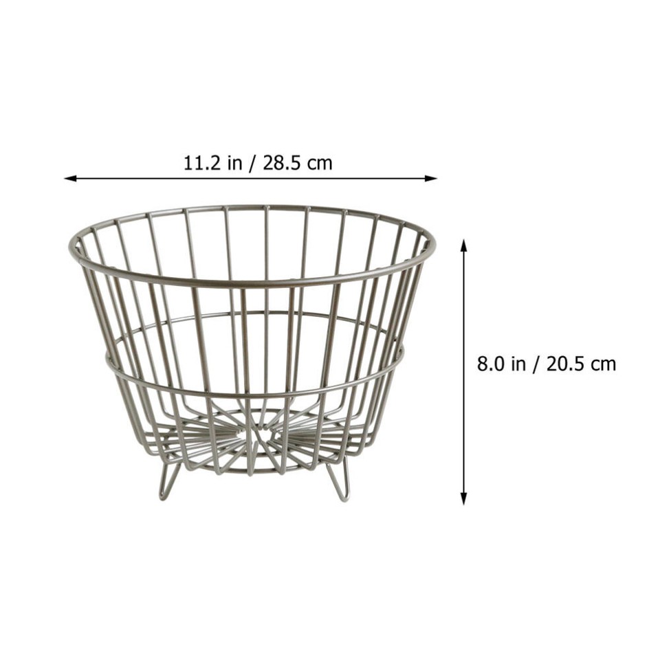 Fruit Holder Stand Wire Basket Organizer Large Fruit Bowl Fruit Holder