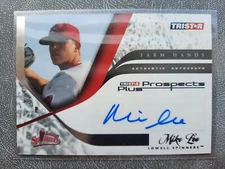 2008 Tristar Farm Hands Prospects Plus Auto #FH-ML Mike Lee