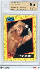 POP 1: Brian Pillman RC BGS 9.5: 1991 Impel WCW Rookie Card Gisto #55
