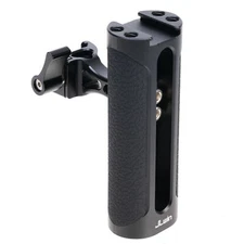 JLWIN Rubbe Clamp Side Handle Grip Mount 1/4"-20 Screw for Camera Cage Video Rig