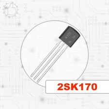 2SK170 K170 BL TRANSISTOR TO-92 N-CHANNEL Audio Amplifier Applications - 2 PEZZI