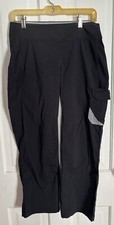 Columbia Omni-Shade Women's Medium Pants Hiking Black Fishing UPF Stretch
