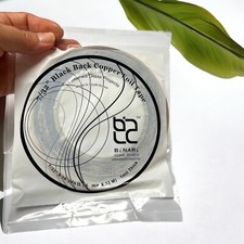 BLACK-BACKED Copper Foil Tape for Stained Glass by BiNARi Glass Studio