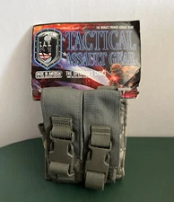 Tactical Assault Gear (TAG) NEW Double Utility MOLLE Pouch, Digital Camo