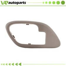 For Tan Interior Door Handle Bezel Trim Cover Driver Side Inside Front or Rear