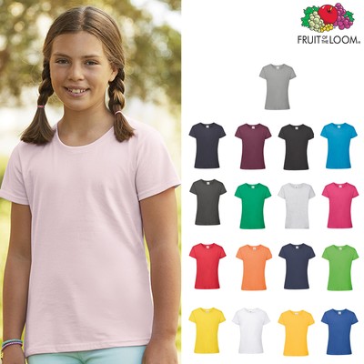 Sunflower 7-8 Anni Manufacturer Size:30 Fruit of the Loom T-Shirt Bambino Giallo