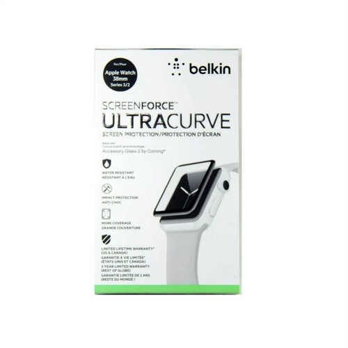Apple Watch Screen Protector Nike Sport + 38mm 42mm Ultra Curve Glass by Belkin - Picture 5 of 12