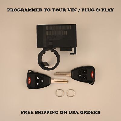 2007-2010 Dodge Ram Immobilizer 05026224AL VIN Programmed Plug & Play