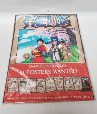 ABYstyle One Piece Luffy's Crew Wanted Posters 9 Poster (21 x 29.7 cm)