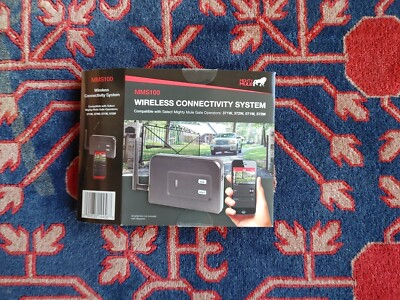 Mighty Mule MMS100 Wireless Connectivity System Smart Gate Control Black 4567
