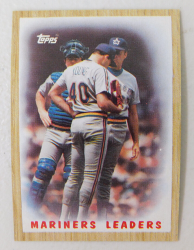 1987 TOPPS BASEBALL CARDS YOU PICK YOUR CARD COMPLETE YOUR SET #1-200 (item#N3) - Picture 157 of 201