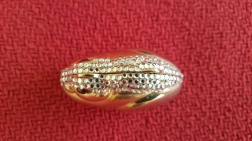 Judith Leiber Bunny Rabbit Pillbox Perfect Condition with Bag Gold w ...