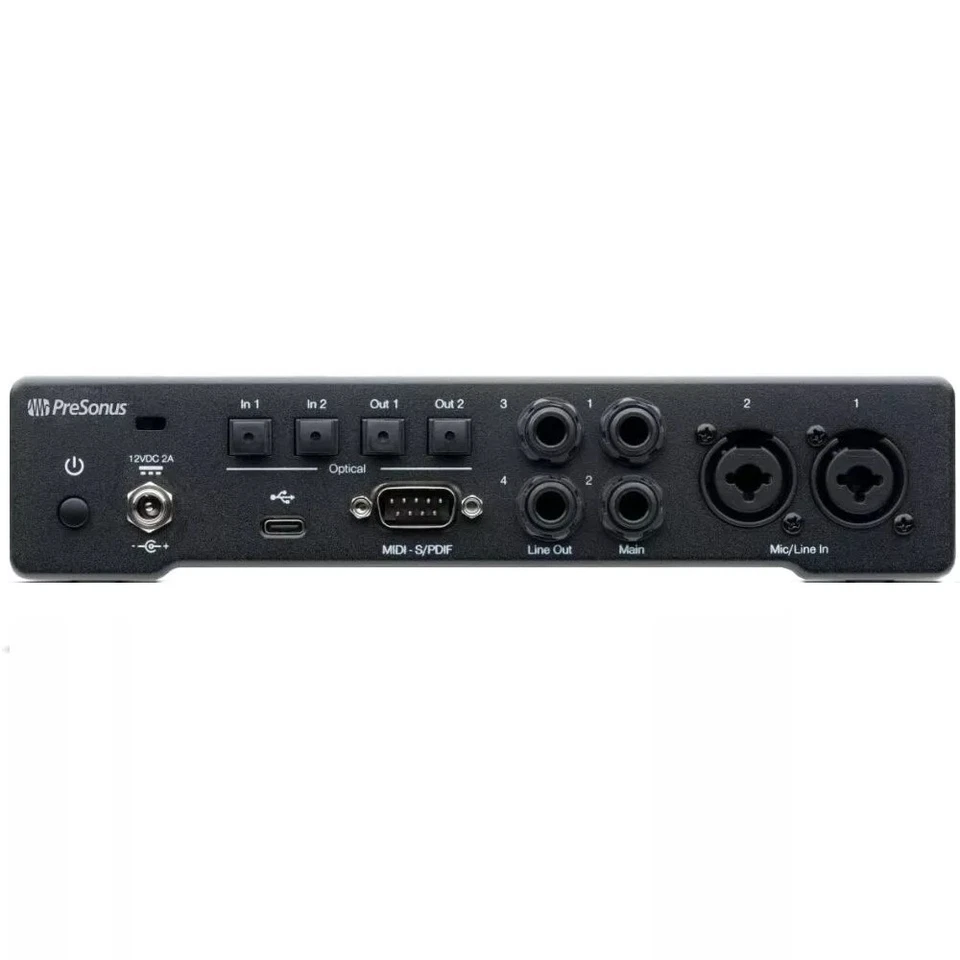 PRESONUS QUANTUM HD2 Desktop 20x24 USB-C / Optical Audio Interface with Software - Image 3 of 4