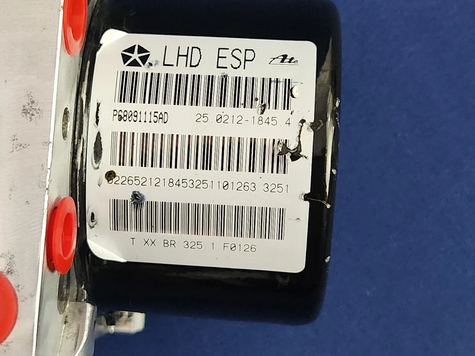 🏅 Módulo de control de bomba de freno ABS 2010-2013 Jeep Patriot Compass 68091115AD 🏅 Foto 4 de 4