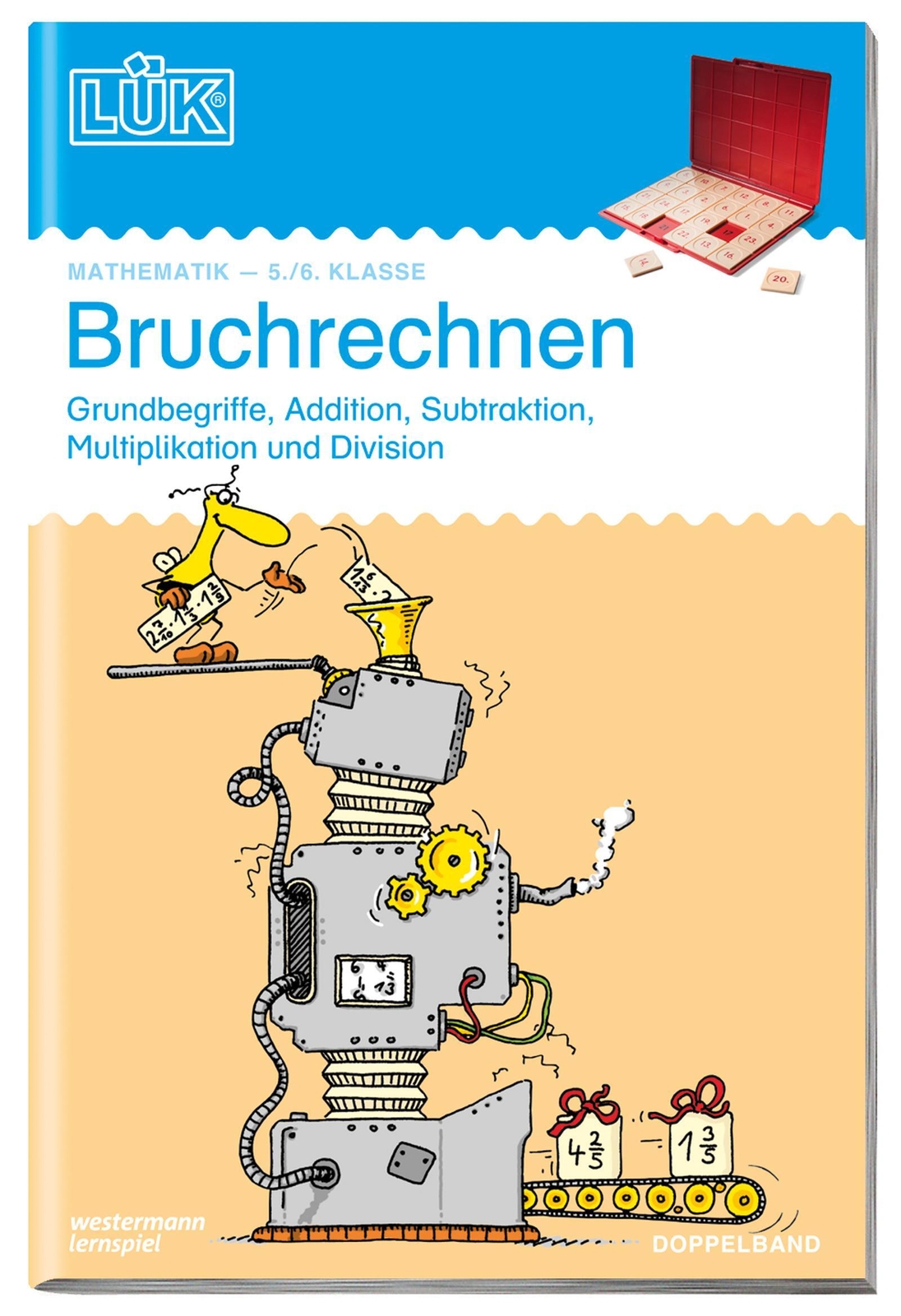 Thumbnail - Lük Bruchrechnen. 5./6. Klasse. Doppelband | Deutsch | Taschenbuch |