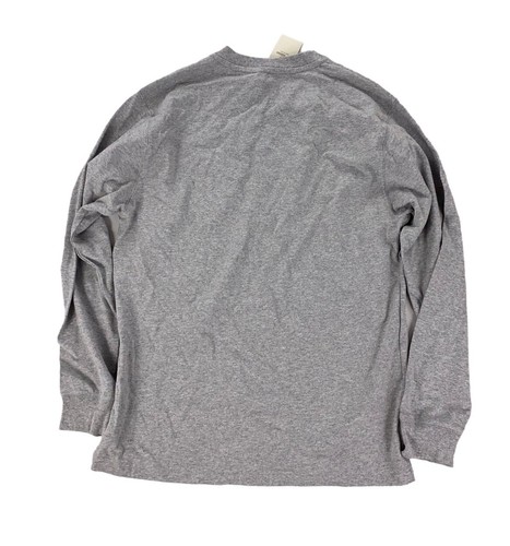 NUOVO New Balance Made In USA manica lunga core t shirt uomo grigio MT21542-AG MIUSA - Foto 2 di 10