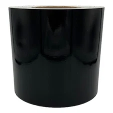 6" Black Reflective Tape 3M 680 Type 1 Engineer Grade Reflects White Scotchlite