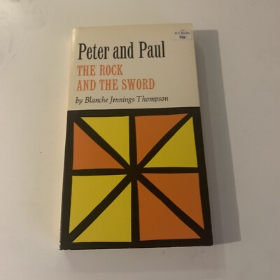 Peter und Paul der Fels und das Schwert Vision Taschenbücher Nummer 62 - selten Vintage