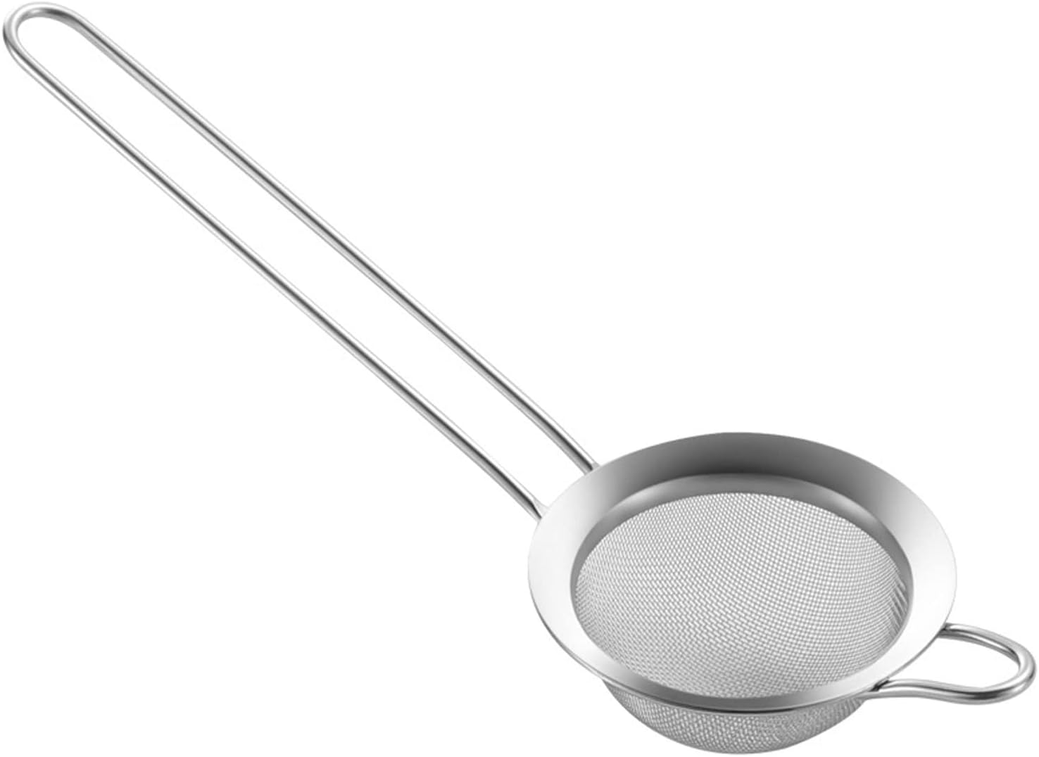 304 Stainless Steel 3.15-Inch Kitchen Mesh Strainer Colander Skimmer