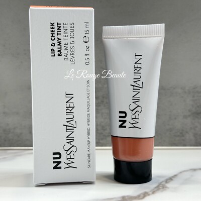 Yves Saint Laurent YSL NU Lip Cheek Balmy Tint Liquid Blush Nu