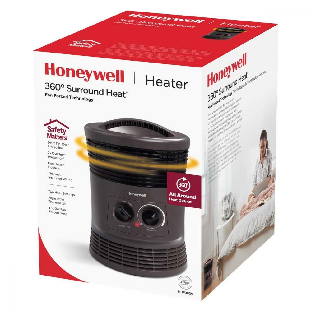 Honeywell HHF360V 360-Degree Fan Forced Surround Heater
