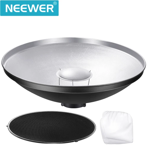 Neewer Strobe Flash Light Reflector Beauty Dish - Thumbnail 4