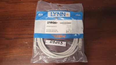 LYNN Choice  CAT6-07-WHB   CAT6 WHITE BOOTED 7 FT