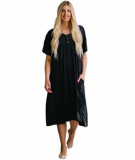 Undercover Mama House Dress 24-7 Maternity  Nursing Nightgown multiple NEW 