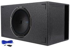 Kicker 51CWQ152 COMP Q 15" 1200w Car Subwoofer Vented Sub Box Enclosure CWQ152