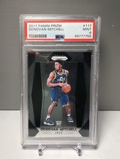 2017 Panini Prizm Donovan Mitchell Rookie RC #117 PSA 9 Mint Utah Jazz